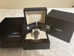 Longines Men's Automatic Stainless Steel Watch Black Dial Diamond Markers 38.5MM. Fixed Price $1150.00.