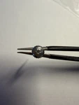 Vintage Watch Crown Stem Flower Logo Swiss Style 4.0MM. Fixed Price $15.99.