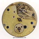George & Co Liverpool Swiss Lever Pocket Watch Movement Spares Number 032. Fixed Price $40.19.