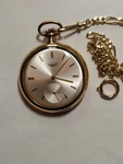 Pocket Watch Longines Cal 550 Swiss Mens 17 Jewels Beautiful. Fixed Price $820.00.
