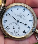 Thomas Russell & Sons, Liverpool Circa 1890 Full Hunter Men Pocket Watch.. Fixed Price $604.22.