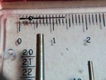 Longines Sweep Second Hand Blue Total Length Approx 14MM For Watch Repair. Fixed Price $18.00.