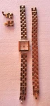 Gruen GR7984 Womens Wrist Watch, Reversible Band, Extra Extenders.. Fixed Price $45.00.