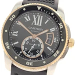 Cartier Caliber De Diver W7100055 K18PG Bezel Automatic Men's 948298. Fixed Price $4828.00.