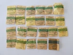 Jaeger Le Coultre Convolute Movements Diverse Parts Nos ( 23 Piece ). Fixed Price $400.00.