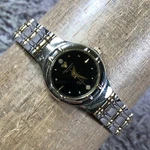 Vtg 1740 Jules Jurgensen Women Diamond Accent Silver Tone Quartz Watch 1/4". Fixed Price $39.95.