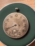Good Balance Gruen 8S Ultra Verithin Precision Pocket Watch Movement 17J. Fixed Price $88.00.