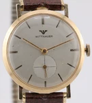 Wittnauer 10K Gold Filled Ref. 2010, 76/3G Revue Watch, 33MM 17MM Lug, Runs (hq). Fixed Price $99.95.