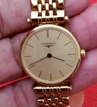 Part Or Repair Longines 7467 Quartz Gold Plated Swiss Watch 23MM Not Running. Fixed Price $79.99.