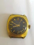 Alexis Watch Cal Eta 2551 17 Jewels -black Dial -movement Run. Fixed Price $71.14.