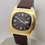 Vintage Gruen Men's Automatic Watch CAL.731CD 17JEWELS Day/date 1970S. Fixed Price $185.00.