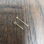 Jaeger Lecoultre Set Of Vintage Gold Hour/minute Hands Cal 450, 463, 478 (BR63). Fixed Price $94.02.