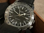 Glycine Men's Airman No. 1 Gmt 36MM Automatic Watch GL0370 + Extra Bands. Fixed Price $795.00.