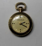 Unique Small Swiss Caravelle Mechanical Watch Pendant. Fixed Price $27.00.