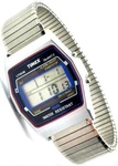 Lovely 1991 Timex Quartz Lithium Silver Tone Lcd Men's Watch 1990'S -new Battery. Fixed Price $189.00.