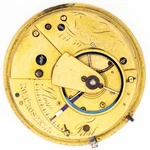 Partial Robert Roskell Of Liverpool English Antique Fusee Pocket Watch Movement. Fixed Price $150.00.