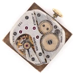 Vintage Hamilton Caliber 752 17-JEWEL Wristwatch Movement, Runs. Fixed Price $65.00.