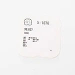 A. Schild As 1676 Fourth Wheel Part 220 New Old Stock Watchmaker (C15D12). Fixed Price $16.19.