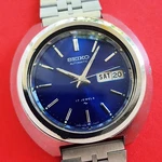 Seiko Blue Dial Automatic Watch Day Date 7006-7169 Cal Case For Repair. Fixed Price $142.66.