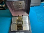 Rare Vintage Waltham Digital Quartz Watch X050-M68 Wrist New Battery Works. Fixed Price $150.00.