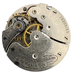 Antique 0S 1903 Waltham 7 Jewels Mechanical Hunter Pocket Watch Movement No. 61. Fixed Price $45.20.