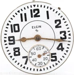 Elgin B.w. Raymond 16S 21J Grade 571, Pocket Watch Movement, V528619, (ia). Fixed Price $99.95.