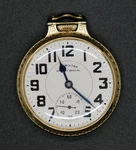 Vintage Hamilton Railway Special 992B Model 5 10KT Ygf Open Face Pocket Watch. Fixed Price $895.00.