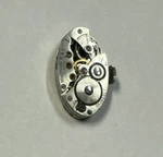 Waltham Usa L-6.5 Oval Watch Movement 17J Doesn't Run Needs Cleaning. Fixed Price $12.99.