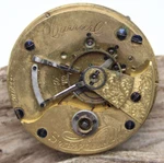 1882 Illinois Key-wind Pocket Watch Movement 333076 Grade Currier 18S 13J (F4P). Fixed Price $74.95.