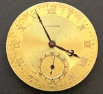 Antique Longines Cal 18.89M Pocket Watch Movement Parts/repair Dial Hands 17J. Fixed Price $59.95.