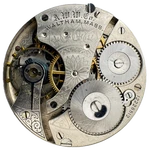Antique 16S 1903 Waltham 1899 7J Mechanical Hunter Pocket Watch Movement No. 610. Fixed Price $45.20.
