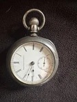 1885 Elgin Post Civil War 7 Jewels. Fixed Price $300.00.