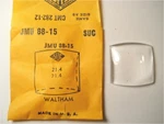 Suc JMU88-15 Watch Crystal For Waltham 21.4 X Mm Replacement / Repair. Fixed Price $9.95.