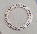 Original Universal Geneve Calendar Date Disc 2585/1 For Caliber 69. Fixed Price $40.00.