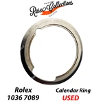 Rolex 1036 7089 Used Good Condition Calendar Ring. Fixed Price $269.42.