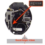 Original Hattori/seiko PC11, 3 Hands, Japan Quartz Movement, Ht: 4.80MM. Fixed Price $14.95.