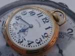 1929 Illinois Bunn Special 161A 60 Hour Elinvar 16S 21 Jwl Railroad Pocket Watch. Fixed Price $1817.91.