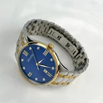 New W/box/bulova Men's Classic Blue Dial & Two Tone Bracelet 98D130 Quartz Watch. Fixed Price $161.54.