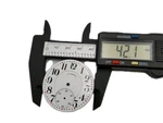 Illinois 42.1MM Double Sunk Enamel Pocket Watch Dial Only 486. Fixed Price $24.99.