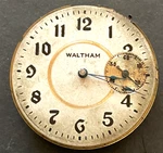Antique 1886 Waltham Seaside 1873 Pocket Watch Movement Good Balance 6S 7J. Fixed Price $49.95.