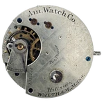 Antique 14S 1882 Waltham 1874 Mechanical Hunter Pocket Watch Movement Hillside. Fixed Price $39.55.