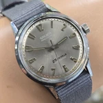 Vintage Gruen Men's Automatic Watch N710SS 25JEWELS Gray Art Number Dial 1960S. Fixed Price $269.00.