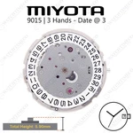 Original Miyota 9015 Watch Movement 3 Hands Date Extra Parts. Fixed Price $122.95.
