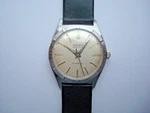 Gruen Prscision Autowind N-710SS Men's Automatic Watch Plume Hands New Band Runs. Fixed Price $175.00.