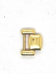 18K Yellow Gold Ebel Beluga Link 16.0MM For Model 888760, 884960. Fixed Price $1108.30.
