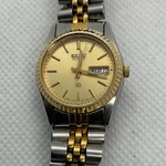 Rare Ladies Seiko President Quartz Y03A White Dial 2 Tone Day Date Vintage Watch. Fixed Price $169.99.
