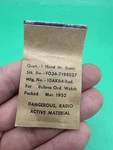 Vintage 1952 Bulova 10AK64 NO:FO36-7198027 Nos Watch Luminescent Hour Hand. Fixed Price $41.39.