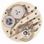 High Grade Swiss 43.1 X 10.5 Mm Antique Pocket Watch Movement, Wolf Tooth Wind. Fixed Price $156.00.
