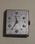 Vintage Longines 17 Jewels Mechanical Diamond Dial Watch Movement 528. Fixed Price $65.00.