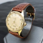Elgin 554 Men's Vintage Watch 1944 17 Jewels Running+fancy Dial+leather. Fixed Price $195.00.